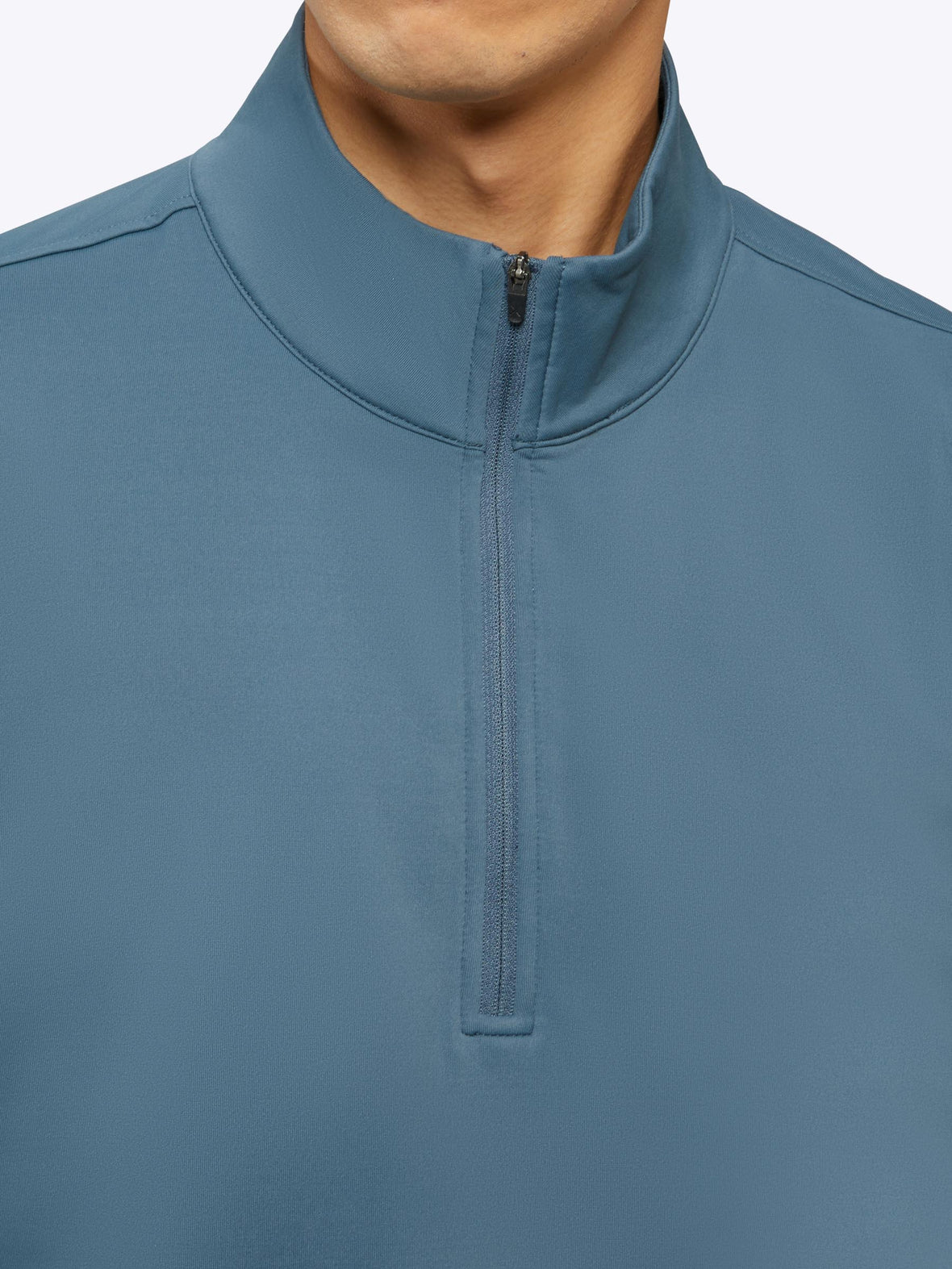 COZ Fleece 1/4 Zip | Petrol Signature-fit Fleece