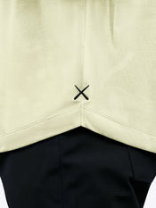 AO Curve-Hem Tee | Oyster White Signature-Fit PYCA Pro®