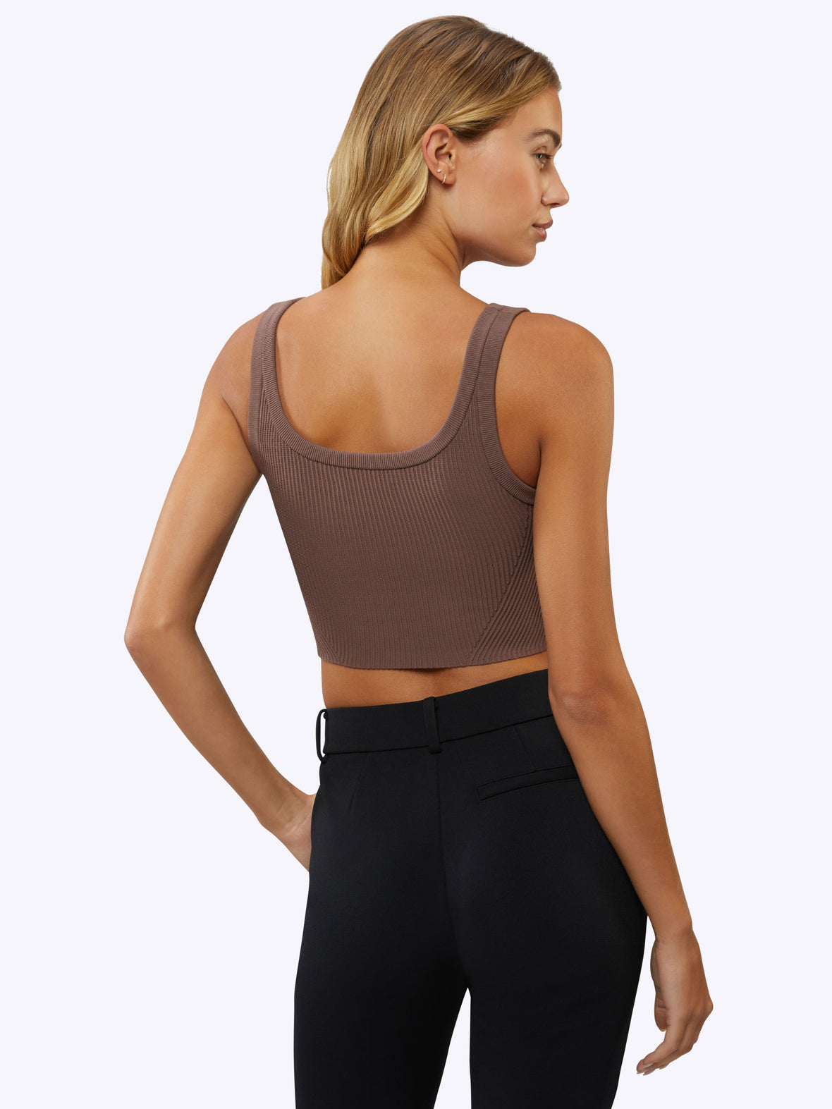 Coreflex™ Tank Cropped | Plum