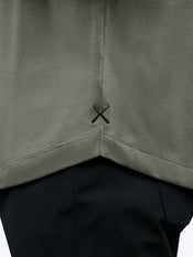 AO Curve-Hem Tee | Gunmetal Signature-Fit PYCA Pro®
