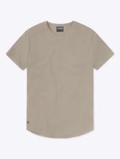 AO Curve-Hem Tee | Pure Cashmere Signature-Fit PYCA Pro®