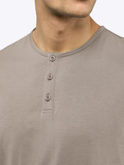 AO Henley Curve-Hem | Pure Cashmere Signature-Fit PYCA Pro®