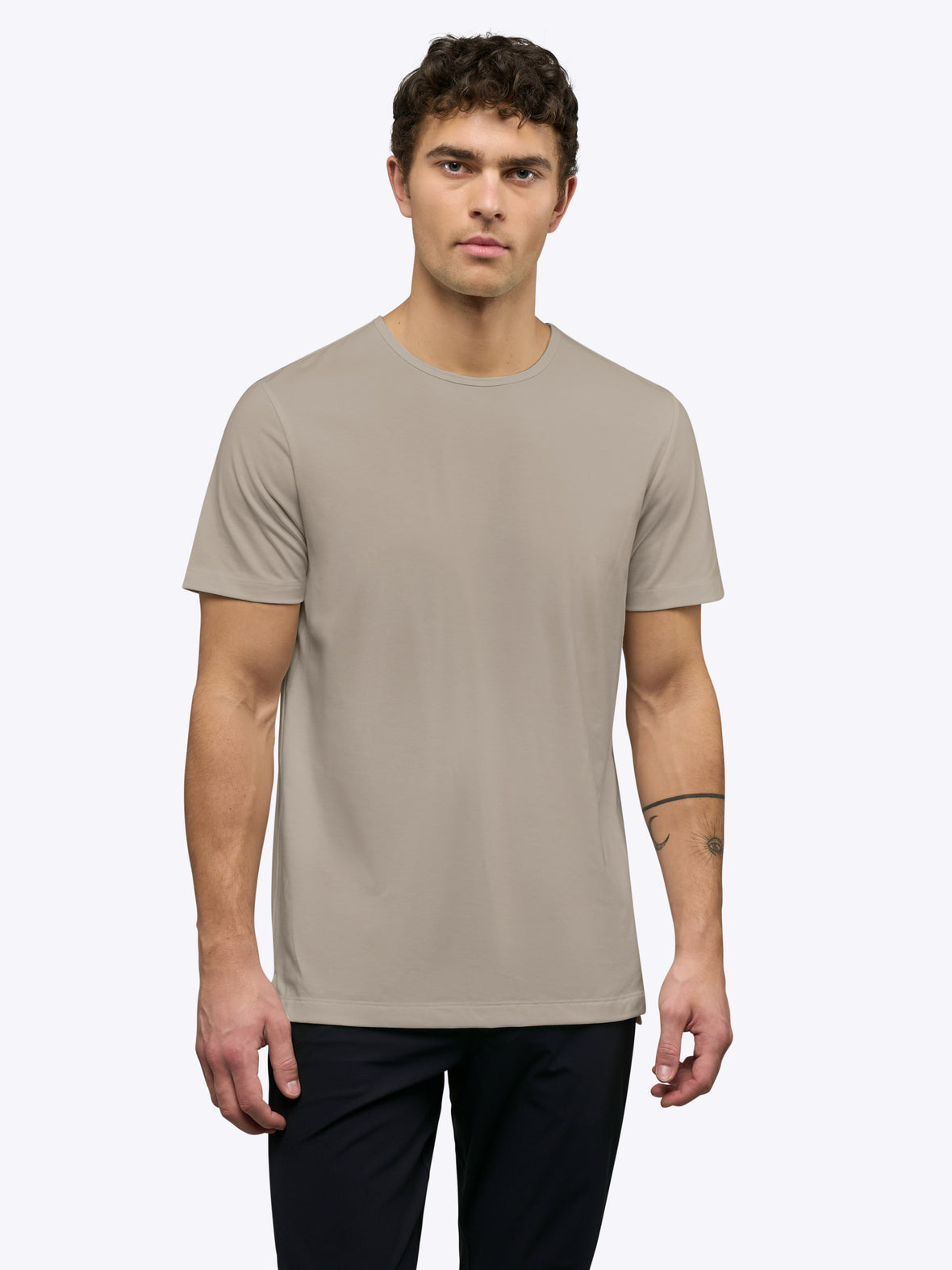 AO Split-Hem Tee | Pure Cashmere Signature-Fit PYCA Pro®