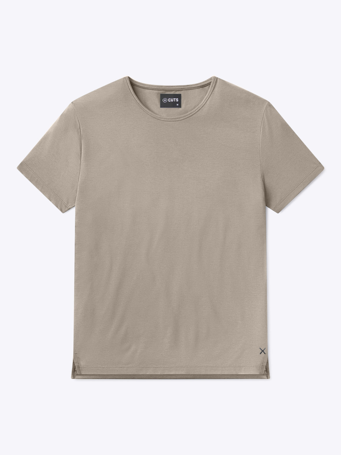 AO Split-Hem Tee | Pure Cashmere Signature-Fit PYCA Pro®