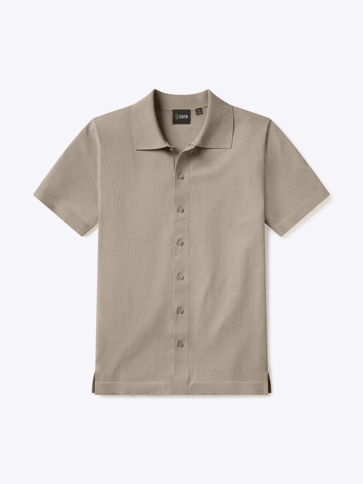 Riviera Knit Button Up | Pure Cashmere Signature-Fit