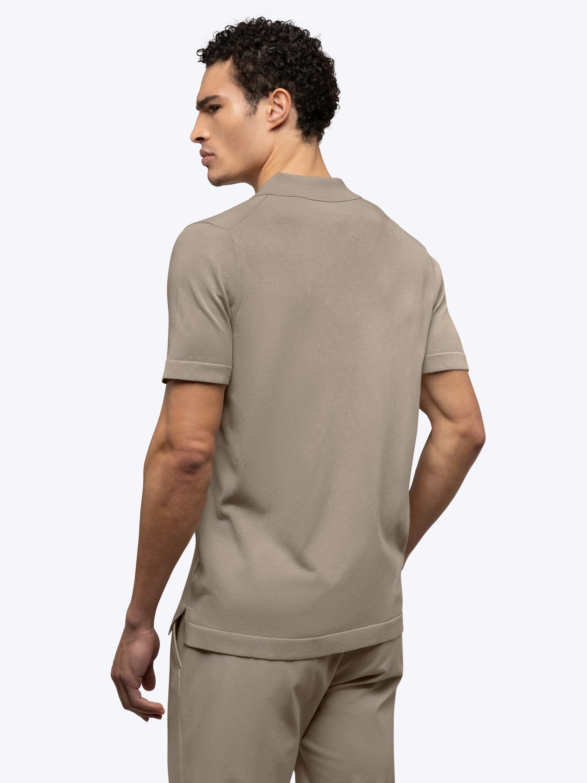 Riviera Knit Button Up | Pure Cashmere Signature-Fit