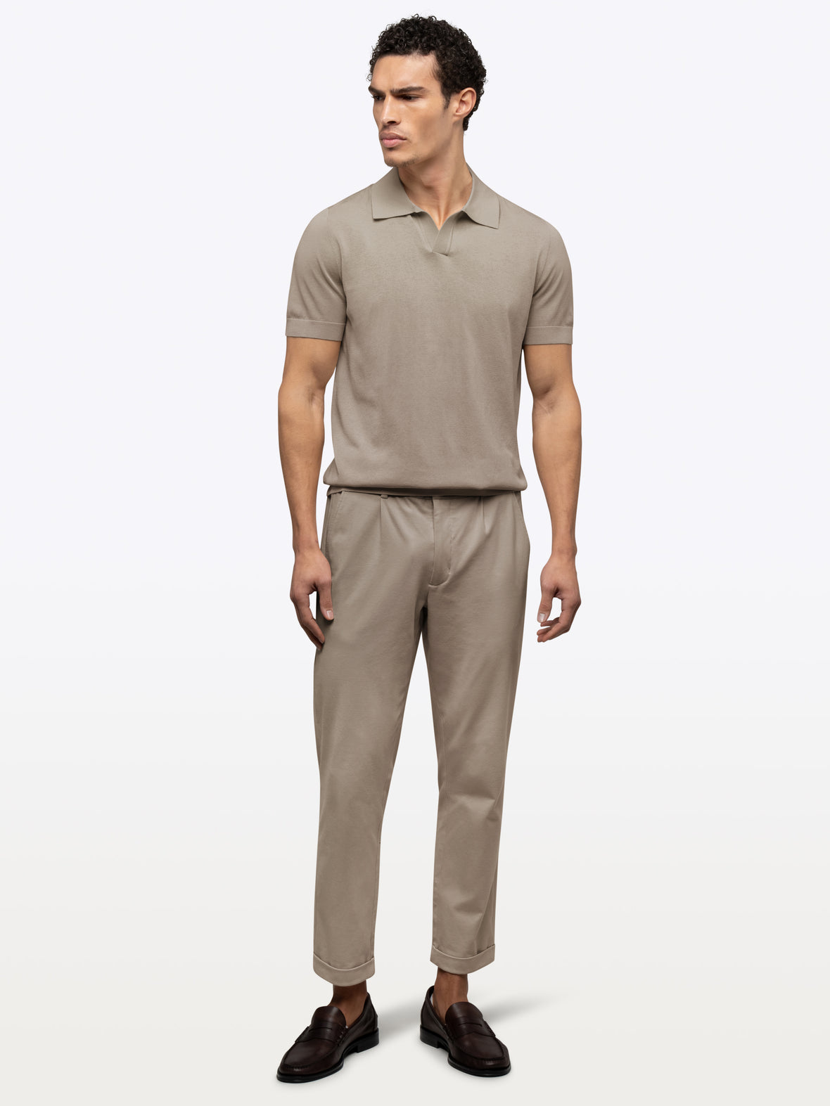 Riviera Knit Polo | Pure Cashmere Signature-Fit