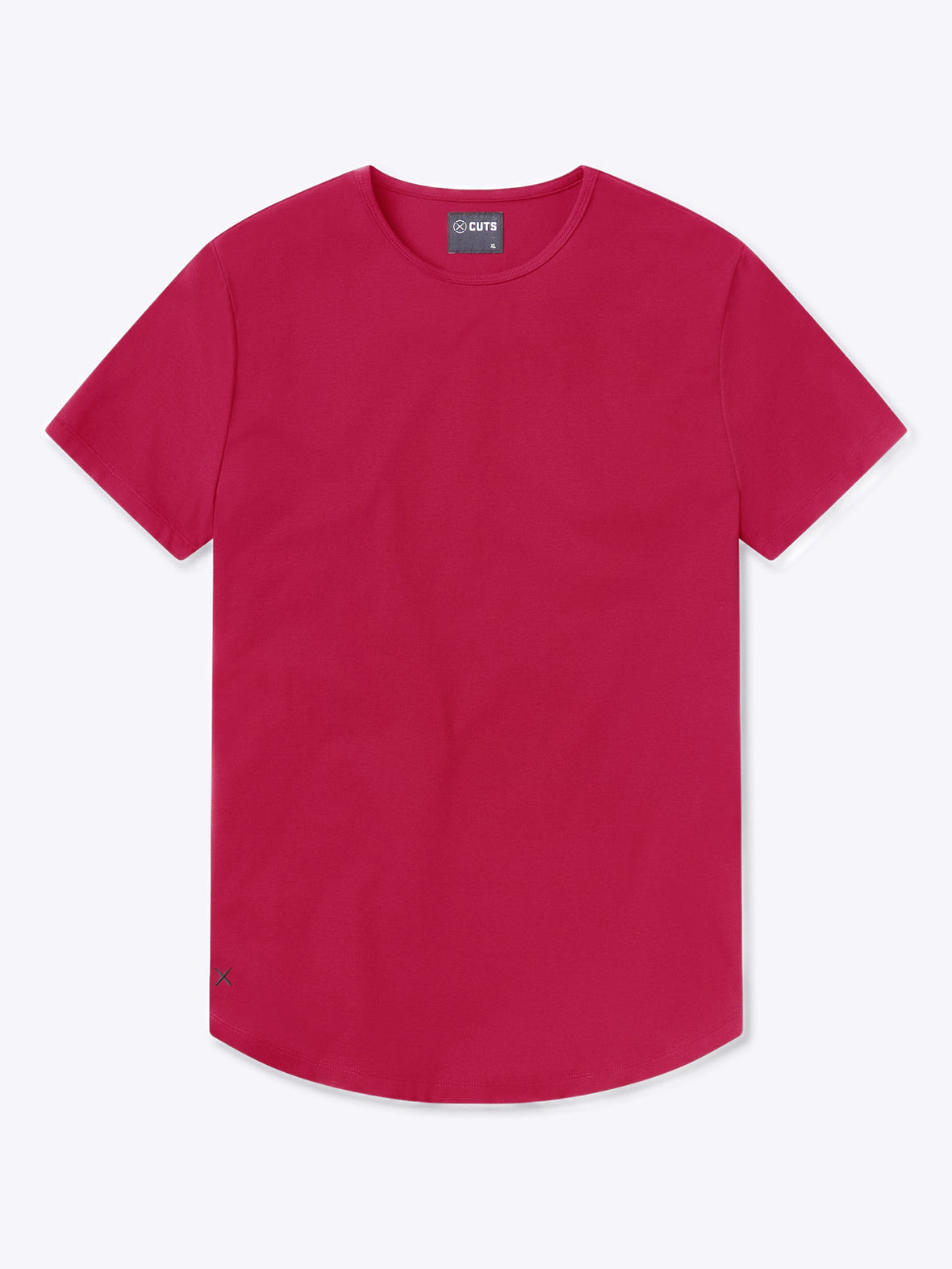AO Curve-Hem Tee | Red Glory Signature-Fit PYCA Pro®