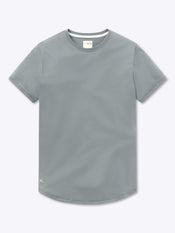 Featherlight Pima Tee | Sage Signature-fit