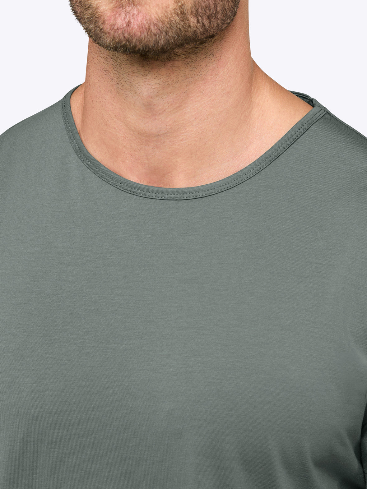 AO Curve-Hem Tee | Sage Signature-fit PYCA Pro®