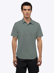 Crossover Button Up | Sage Signature Fit
