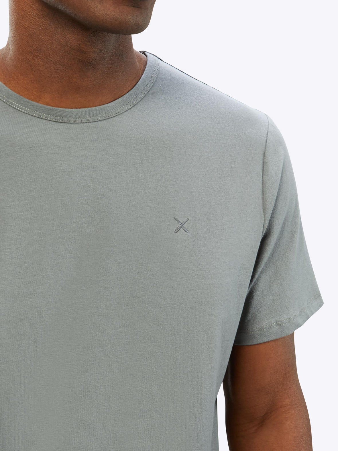 Branded Rival Tee Classic-fit | Sage Cotton PYCA