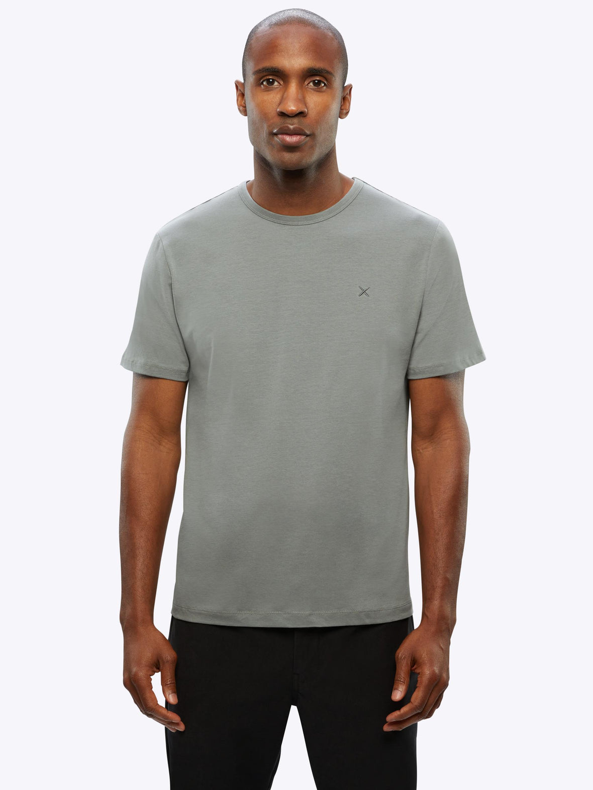 Branded Rival Tee Classic-fit | Sage Cotton PYCA