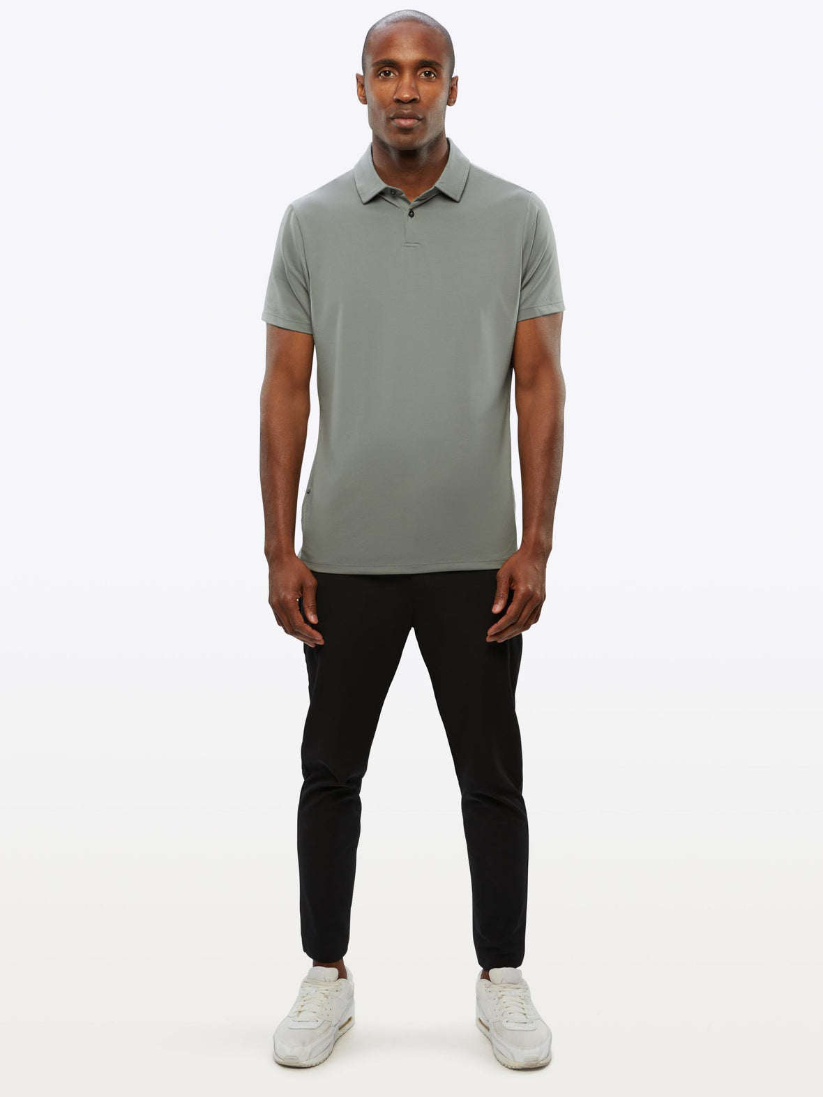 COZ Polo Split-Hem | Sage Signature-Fit