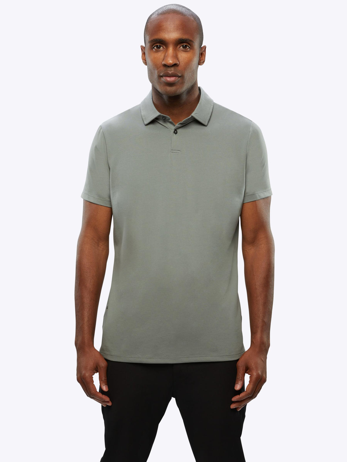 COZ Polo Split-Hem | Sage Signature-Fit