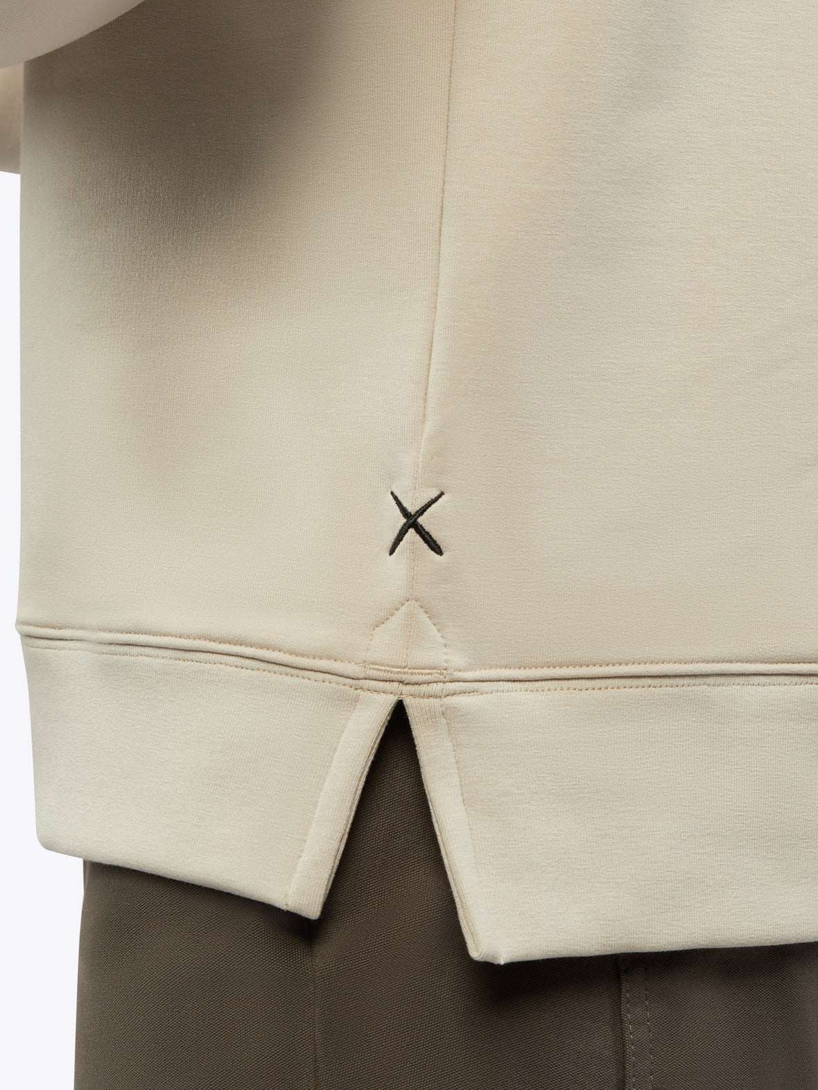 Hyperloop Pullover Split-Hem | Sand Dune Signature-fit