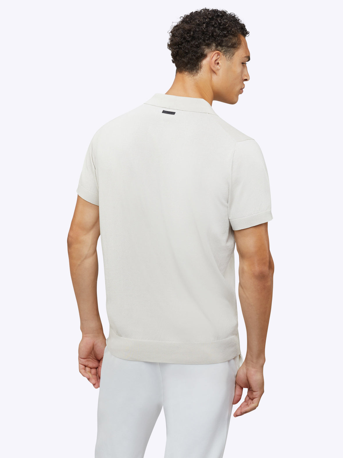 Riviera Knit Polo | Sand Dune Signature-Fit