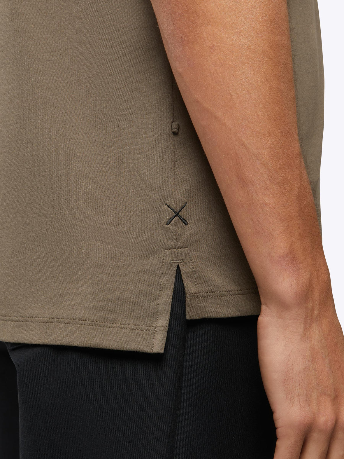 COZ Polo Split-Hem | Shadow Signature-Fit