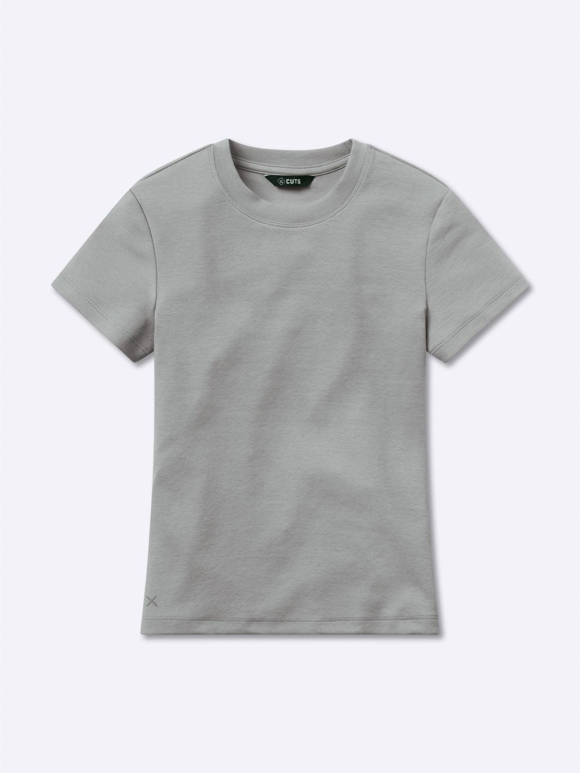 Tomboy Tee | Steel Slim-Fit Tomboy-Cotton™