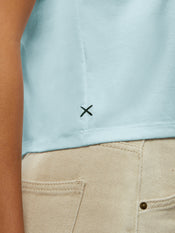 Almost Friday Tee | Sterling Blue Classic-fit PYCA Pro®
