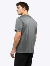 Overtime Oversized Tee | Charcoal Relaxed-Fit