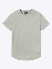 AO Curve-Hem Tee | Morning Dove Signature-Fit PYCA Pro®