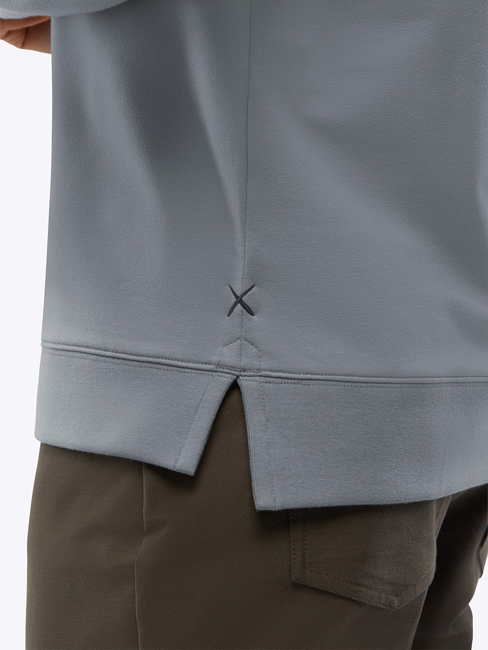 Hyperloop Pullover Split-Hem | Stratus Signature-fit