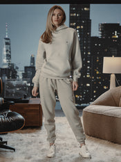 Divine Fleece Sweatpant | Parchment Classic-fit