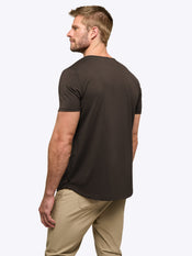AO Curve-Hem Tee | Truffle Signature-Fit PYCA Pro®