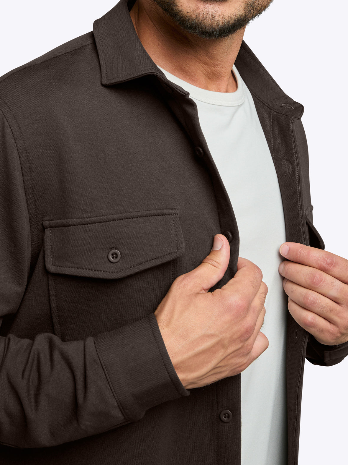 Hyperloop Overshirt | Truffle Signature-Fit