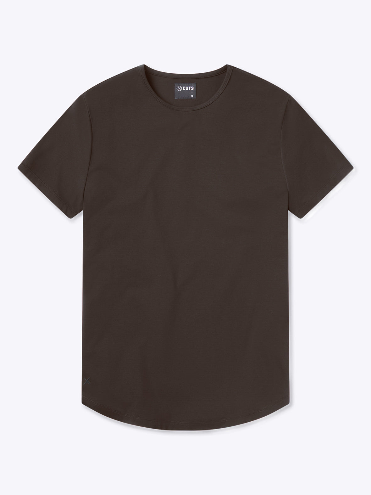 AO Curve-Hem Tee | Truffle Signature-Fit PYCA Pro®