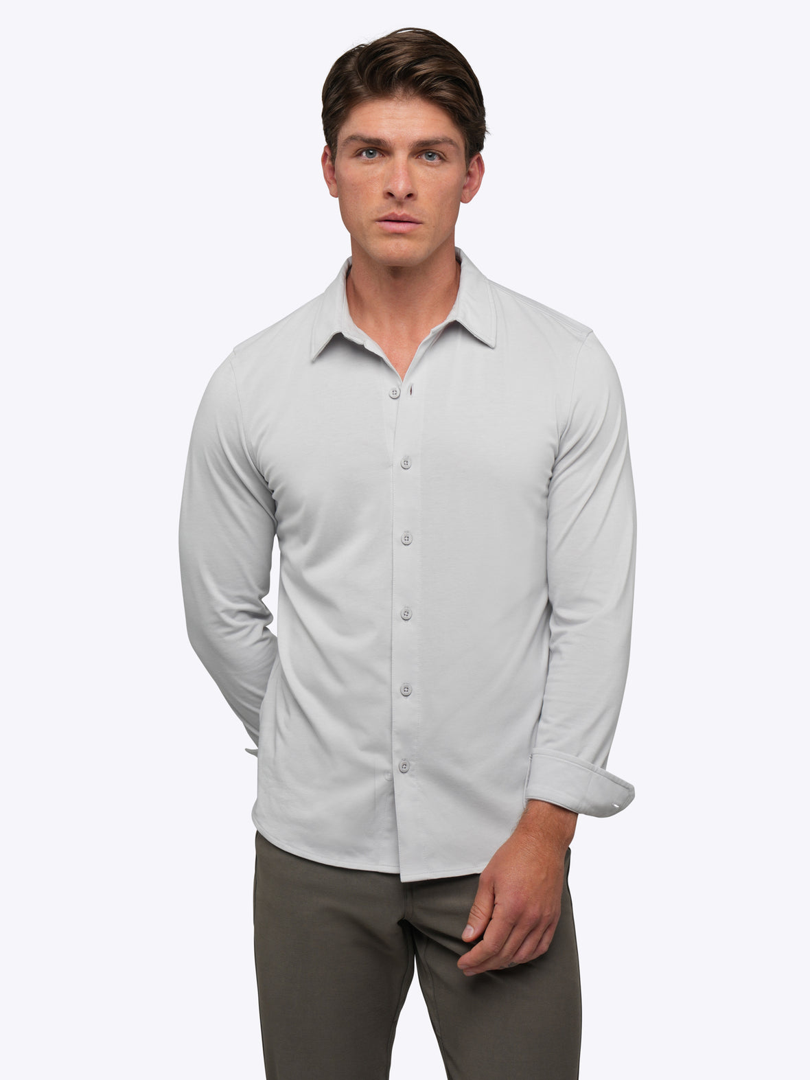 AO Long Sleeve Button Up | Vapor Signature-Fit PYCA Pro®