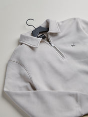 Divine Fleece Oversized Q-Zip | Vapor