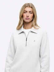 Divine Fleece Oversized Q-Zip | Vapor