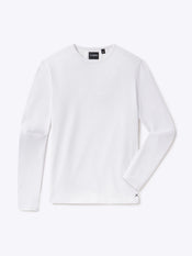 AO Forever Long Sleeve Tee | White Classic-Fit PYCA Pro®