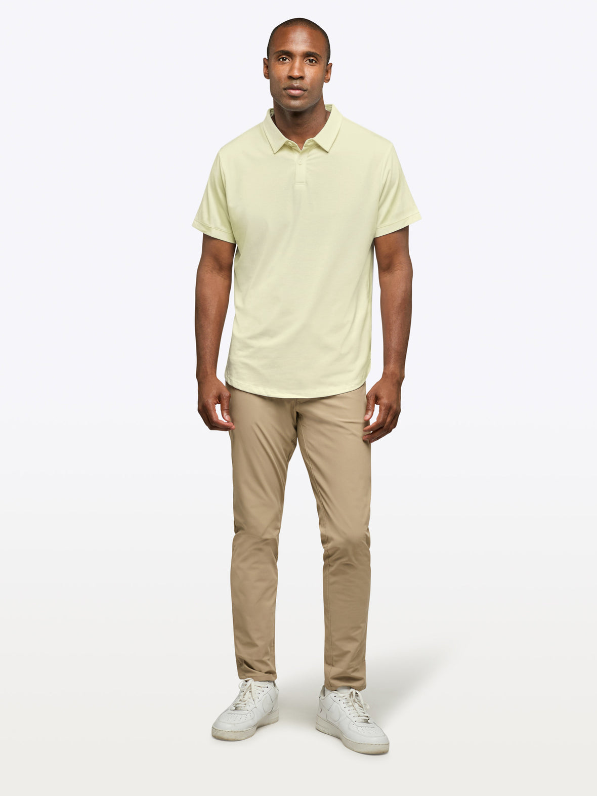 AO Polo | Oyster White Signature-Fit PYCA Pro®