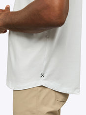 AO Polo | White Signature-fit PYCA Pro®