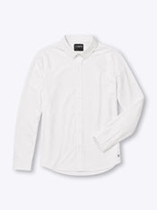 AO Long Sleeve Button Up | White Signature-Fit PYCA Pro®
