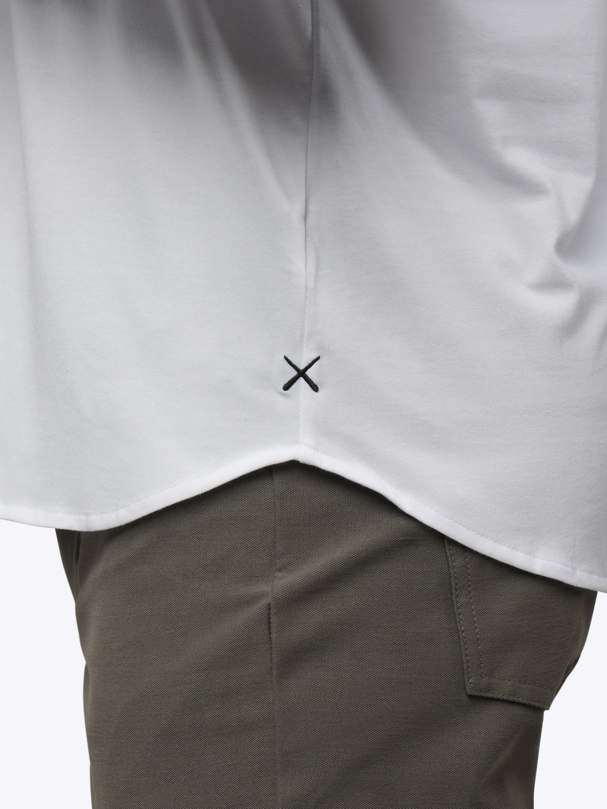 AO Long Sleeve Button Up | White Signature-Fit PYCA Pro®