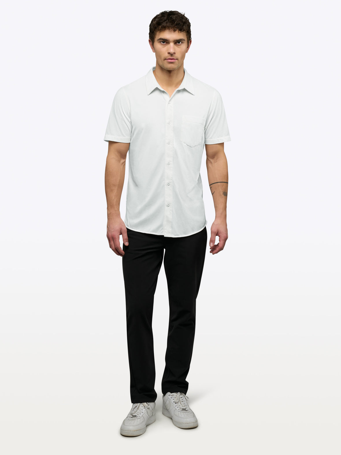 AO Button Up | White Signature-Fit PYCA Pro®