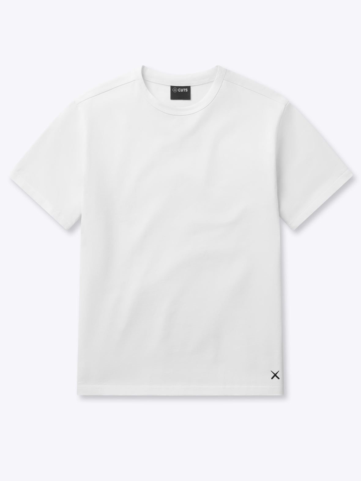 Overtime Oversized Tee | White Relaxed-Fit