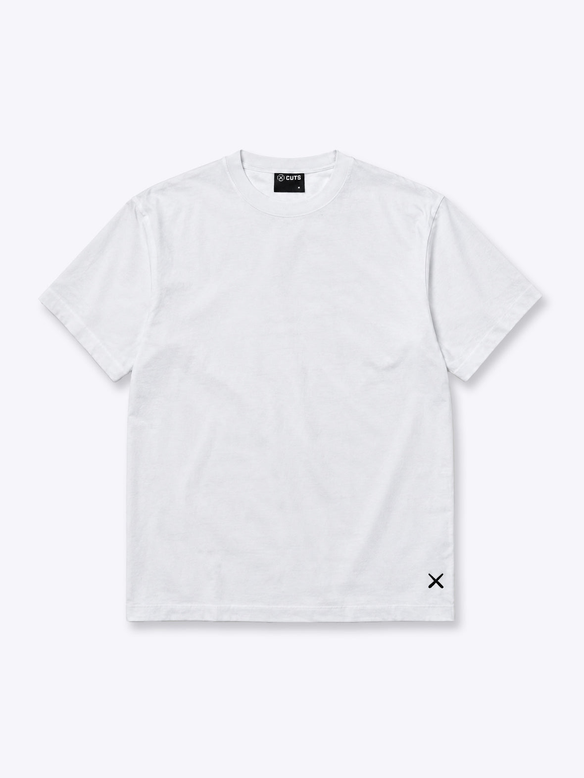 Overtime Boxed Tee | White