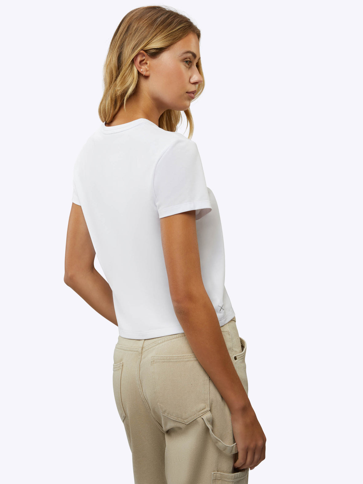 Almost Friday Tee | White Classic-fit PYCA Pro®
