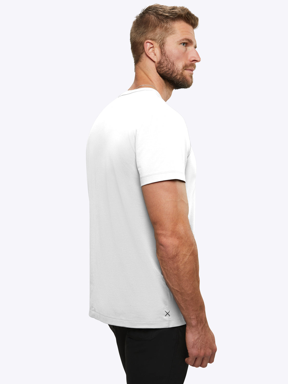 AO Forever Tee | White Classic-Fit PYCA Pro®