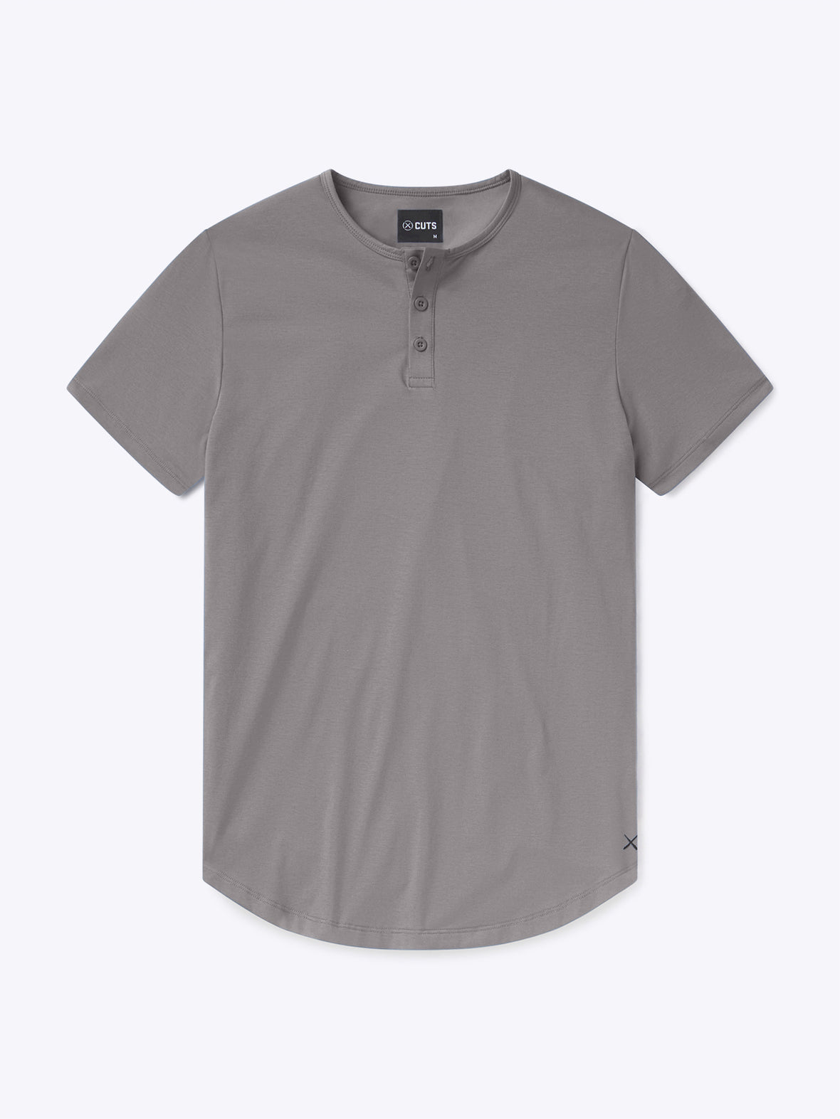 AO Henley Curve-Hem | Wolf Signature-fit PYCA Pro®