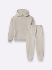 Men's Divine Hoodie + Jogger – Parchment / Parchment