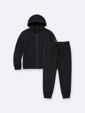 Traverse Jacket + Jogger – Black / Black
