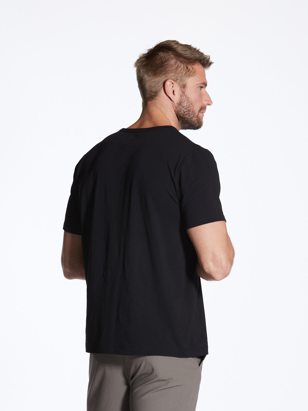 Rival Tee Classic-fit  | Black Cotton PYCA