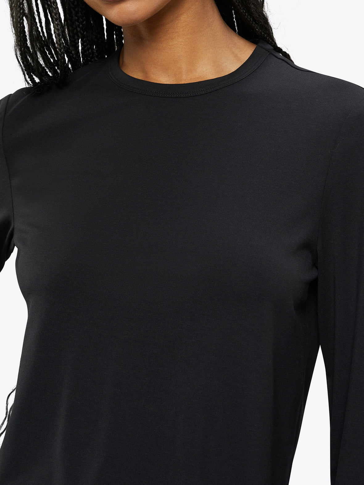 Long Sleeve Almost Friday Tee | Black Classic-fit PYCA Pro®