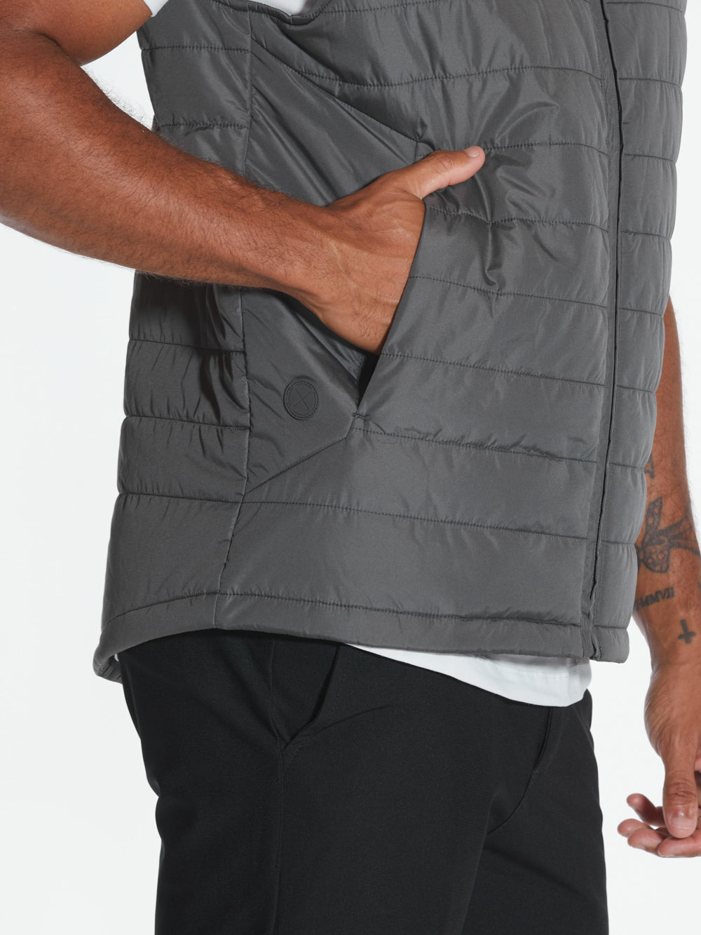 PrimaLoft® Power Vest | Charcoal Signature-fit